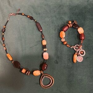 Women Necklace & Bracelet either as set or sold separately